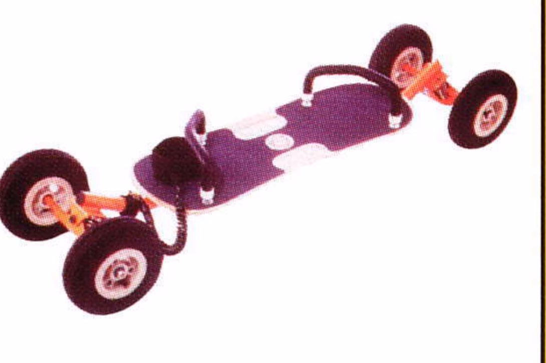 Mongoose offers seven models of its all-terrain boards that combine elements of snowboards and skateboards.