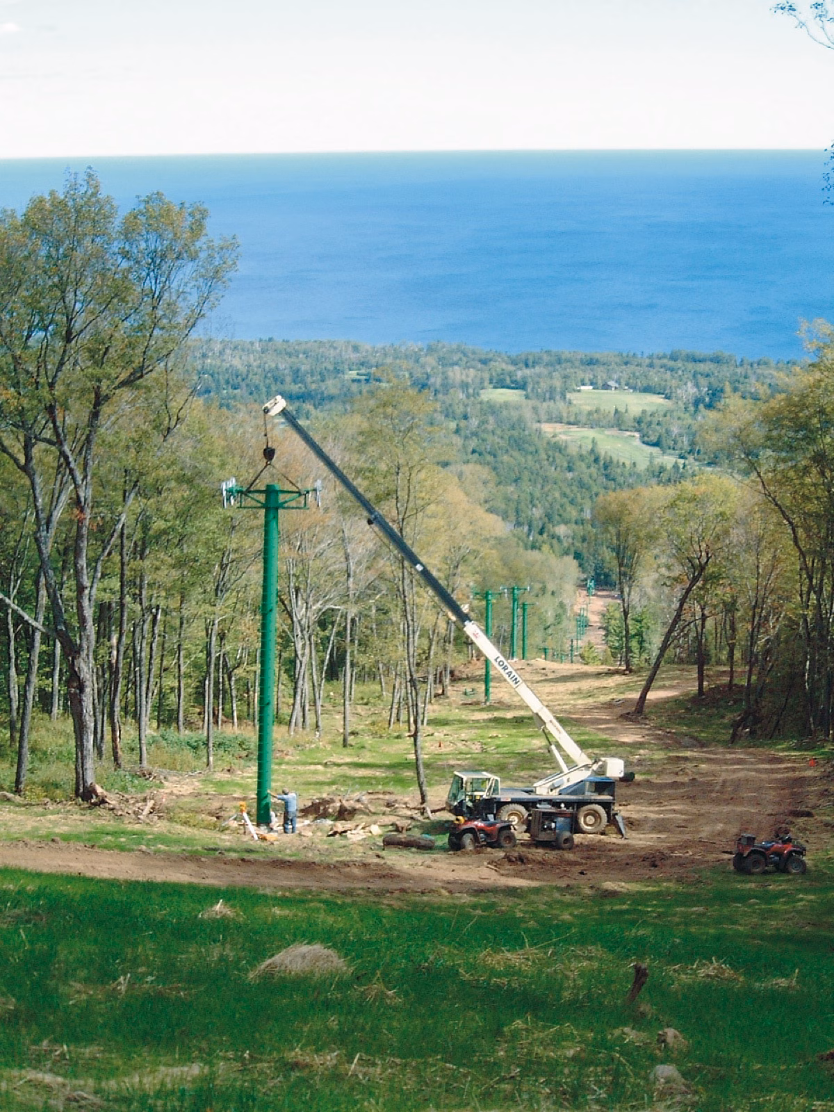 Construction at Lutsen Mountains