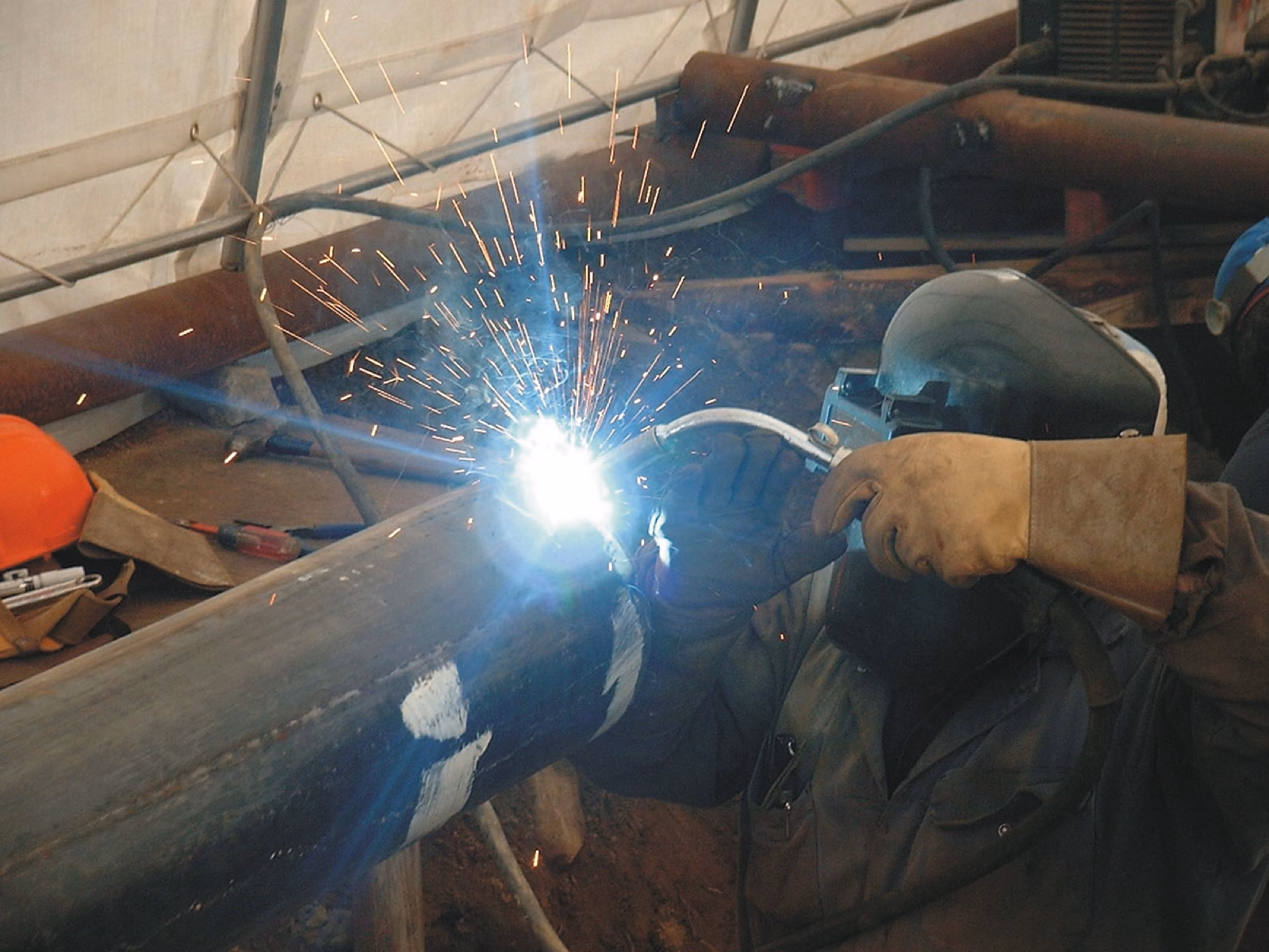 Construction at Le Massif