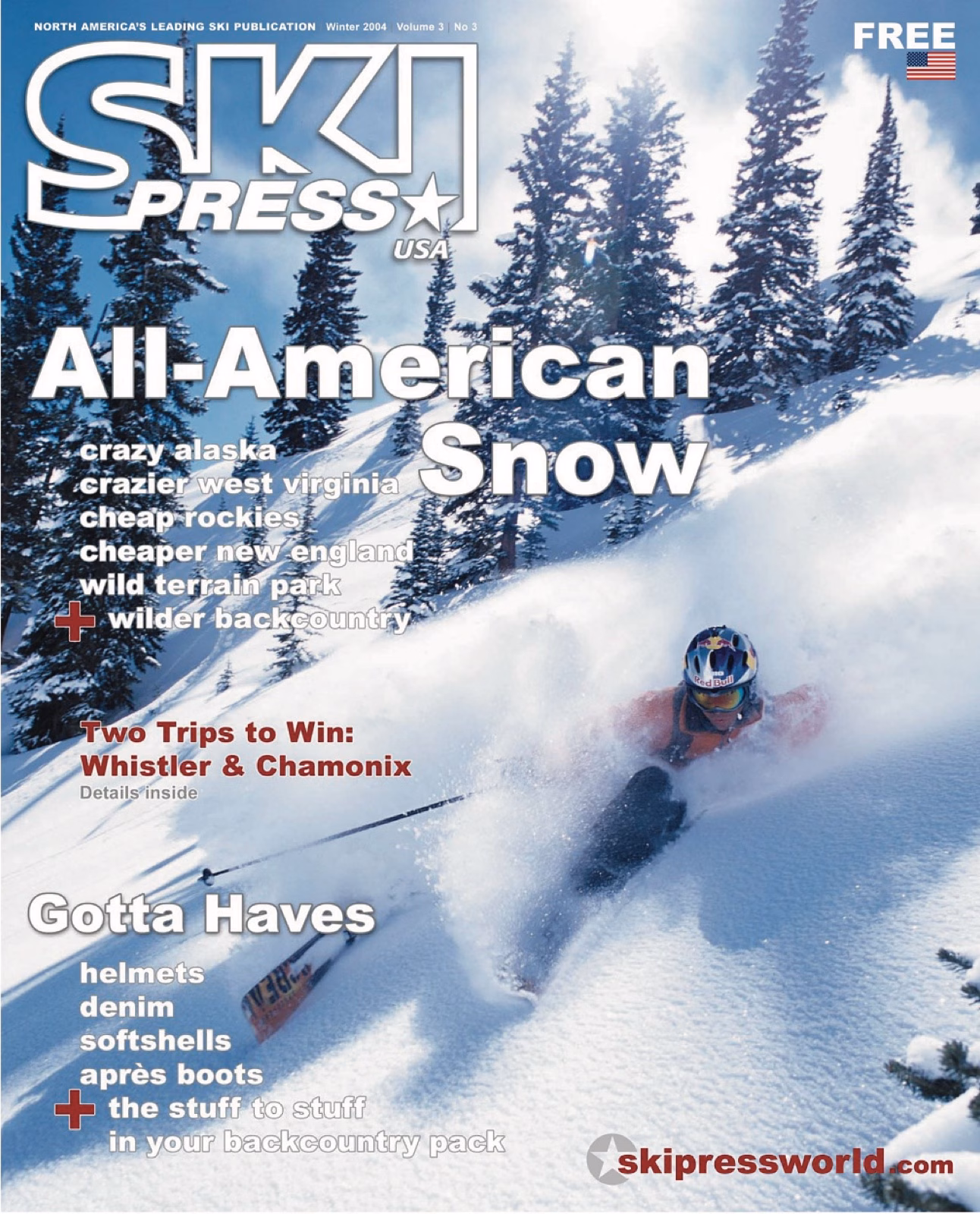 Cover of the Ski Press winter 2004 issue