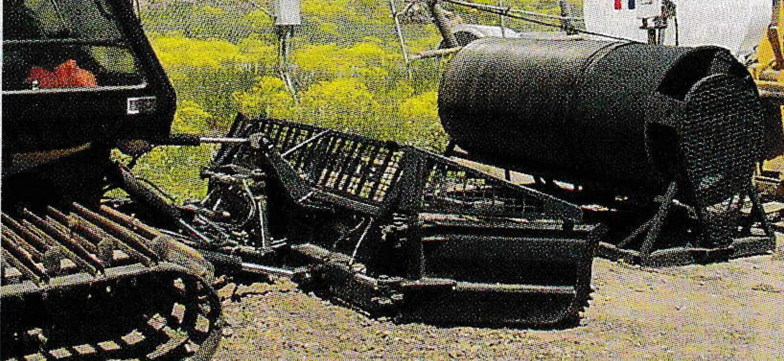 Winch cable spooler in use at The Canyons
