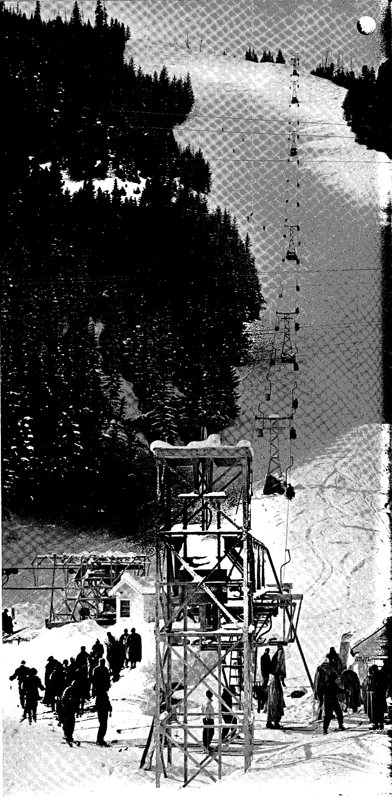 Problem of ski lift depreciation is epitomized in 28-year-old single chair at Sun Valley, Idaho.
