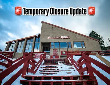 HN sandia peak temp closure