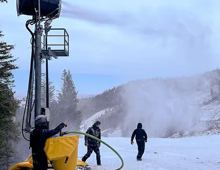 Mission Ridge Snowmaking