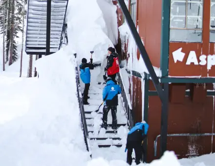 West Coast Dumped with Snow While Spring Arrives Early in the East