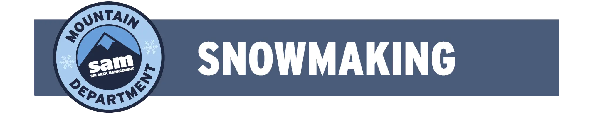 Snowmaking Mountain Department