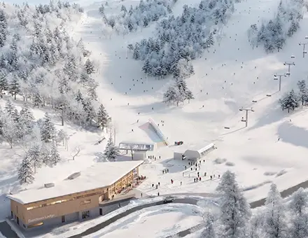 SunDown Lodge Rendering