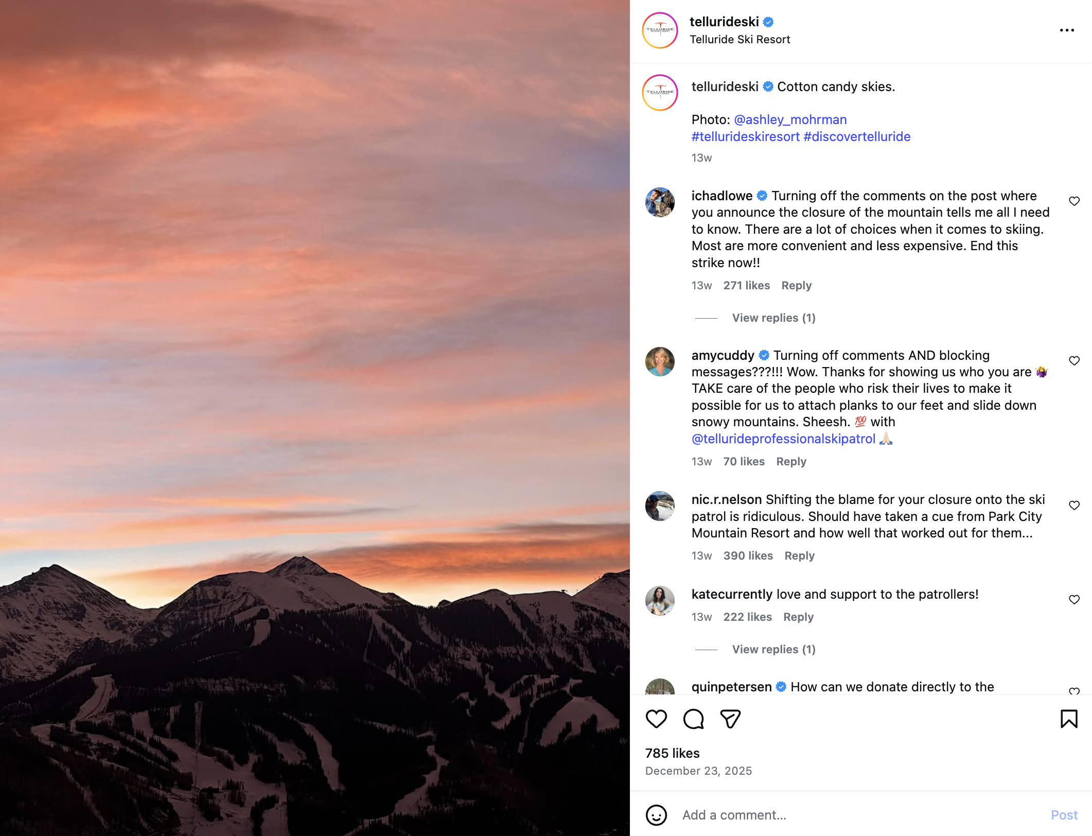 Telluride General Worst Otriching