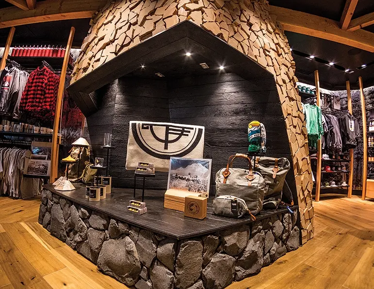 Timberline Lodge store at the Portland, Ore., airport.