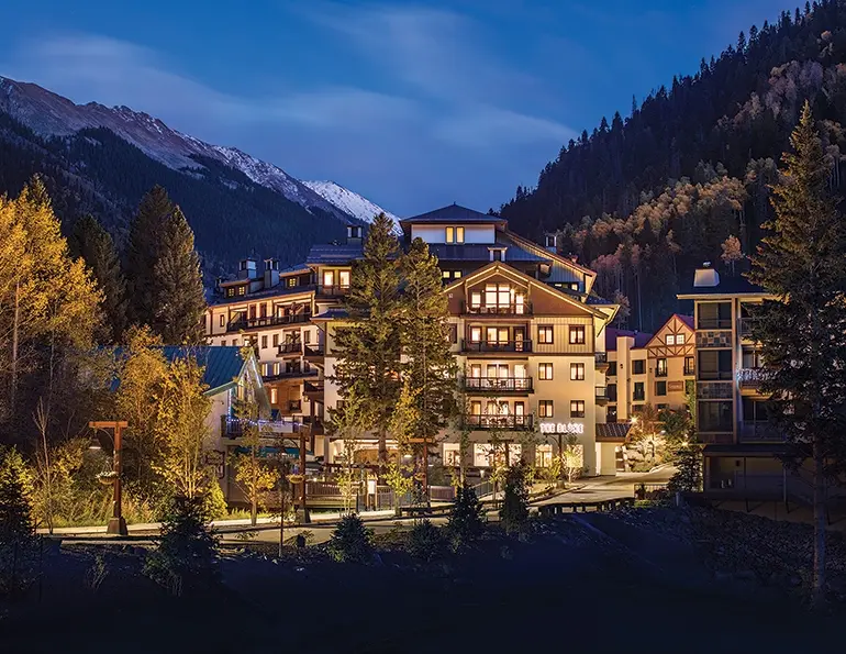 The Blake, centerpiece of Taos Ski Valley’s base village, marries the region’s past and present.
