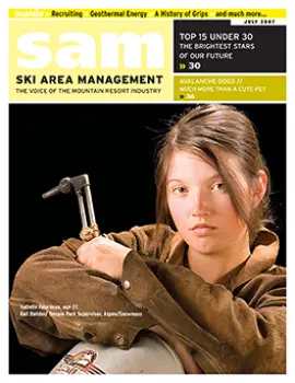 SAM cover, July 2007
