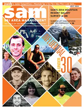 SAM cover, July 2014