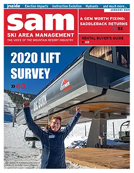 SAM cover, January 2021