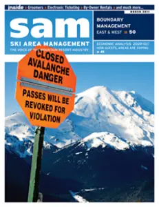 SAM cover — March 2011