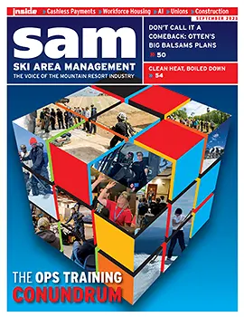 SAM cover, September 2023