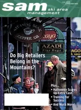 SAM cover, July 2005