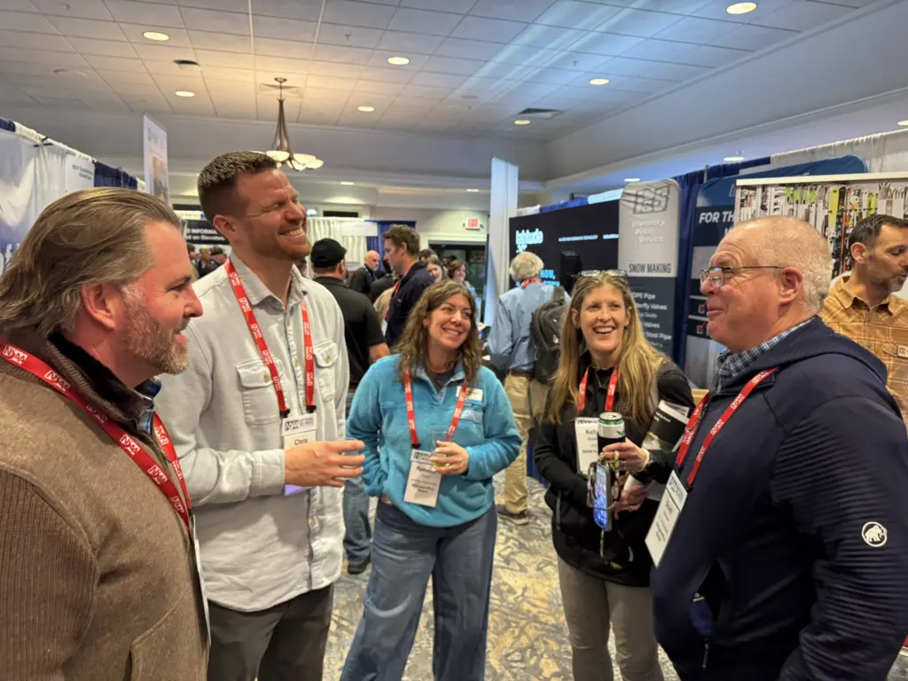 Colleagues Took Time To Connect Sharing Stories And Highlights From The Season