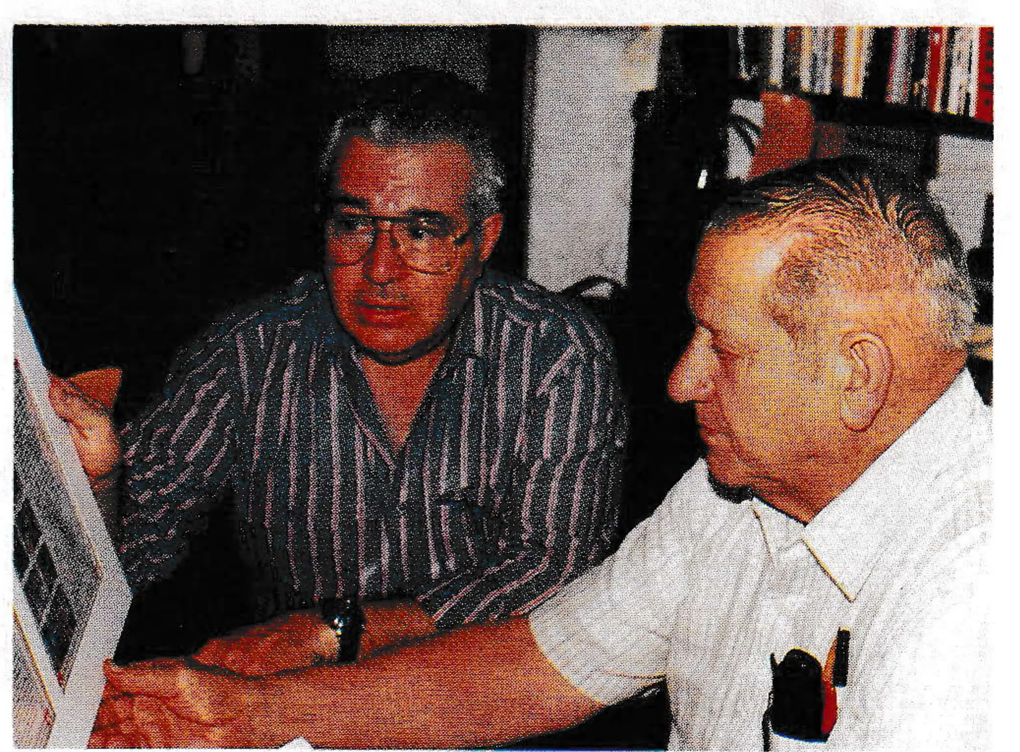 “… we've never had a contract. Never,” says Pepe of his 29-year relationship with Orville Slutzky (right).