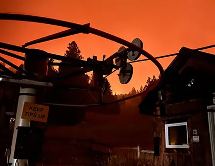 Maverick Mountain Fire HN