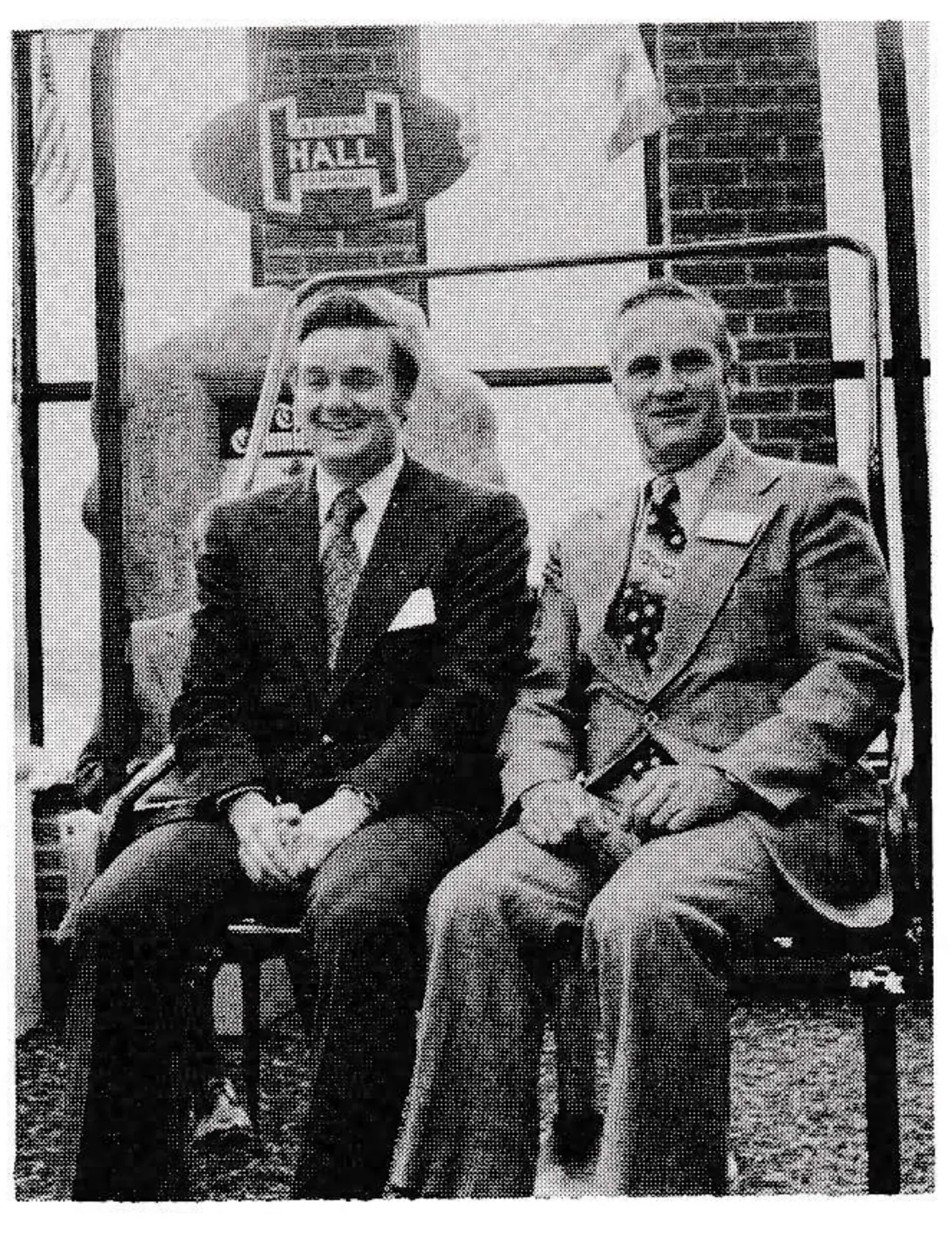 The Ontario Ski Resorts Association at its May 26-27 meeting elected Russ Nutley, Chedoke Winter Park (above left) to fill the office of president being vacated by R. W. Hull, Devil’s Elbow (above right).