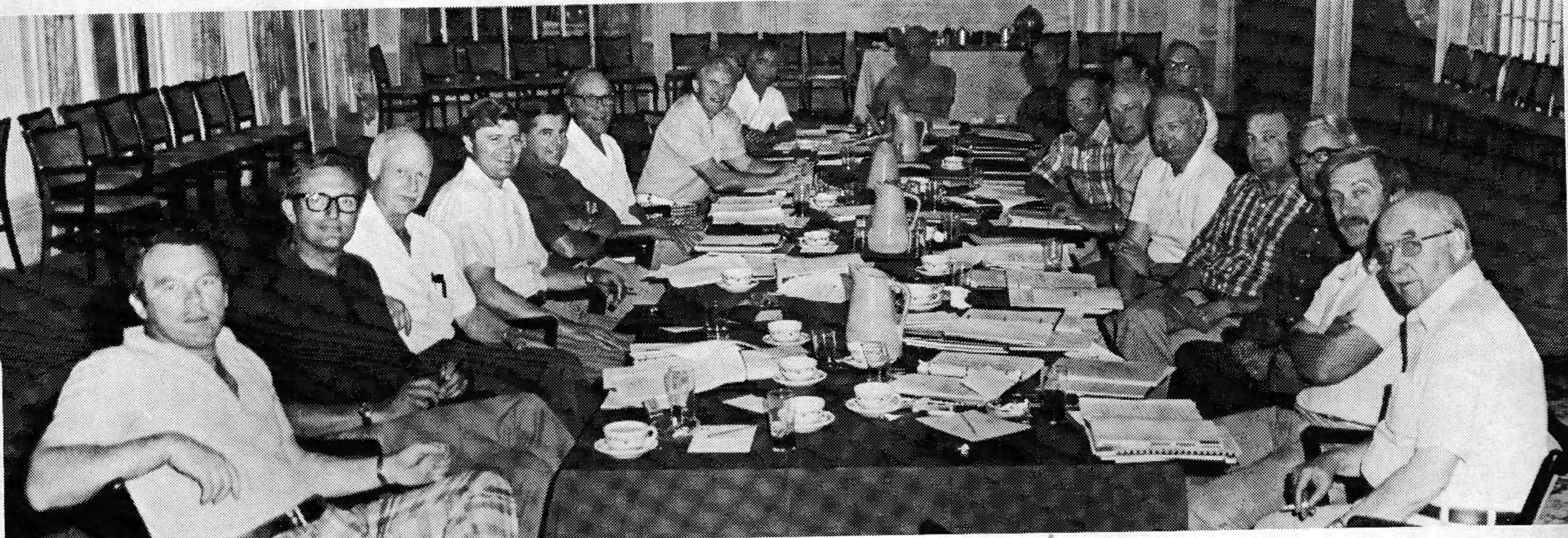NSAA BOARD OF DIRECTORS • MAY, 1977 • THE HOMESTEAD — HOT SPRINGS, VIRGINIA