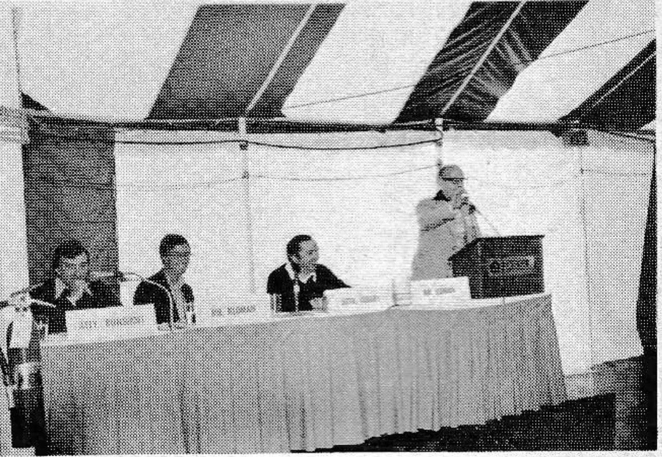 The panel's subject was insurance