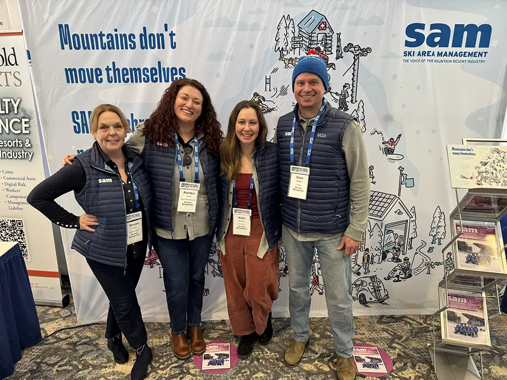 The SAM Team Was Excited To Be At The Show Connecting With Colleagues And Enjoying Everything It Had To Offer From Great Skiing And Riding To Interesting Educational Sessions