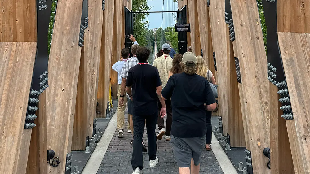Attendees Got To Enjoy Boyne Mountain S Various Fun Activities Such As The Unique SkyBridge Michigan