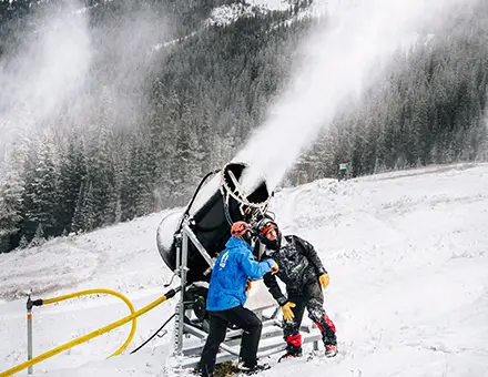 Snowmaking Season Has Begun