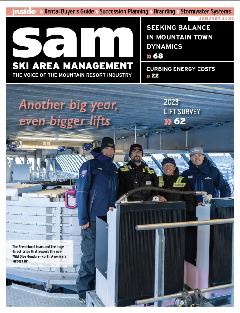 SAM cover, January 2024