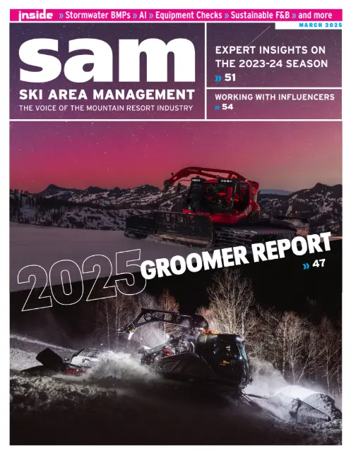 SAM cover, March 2025
