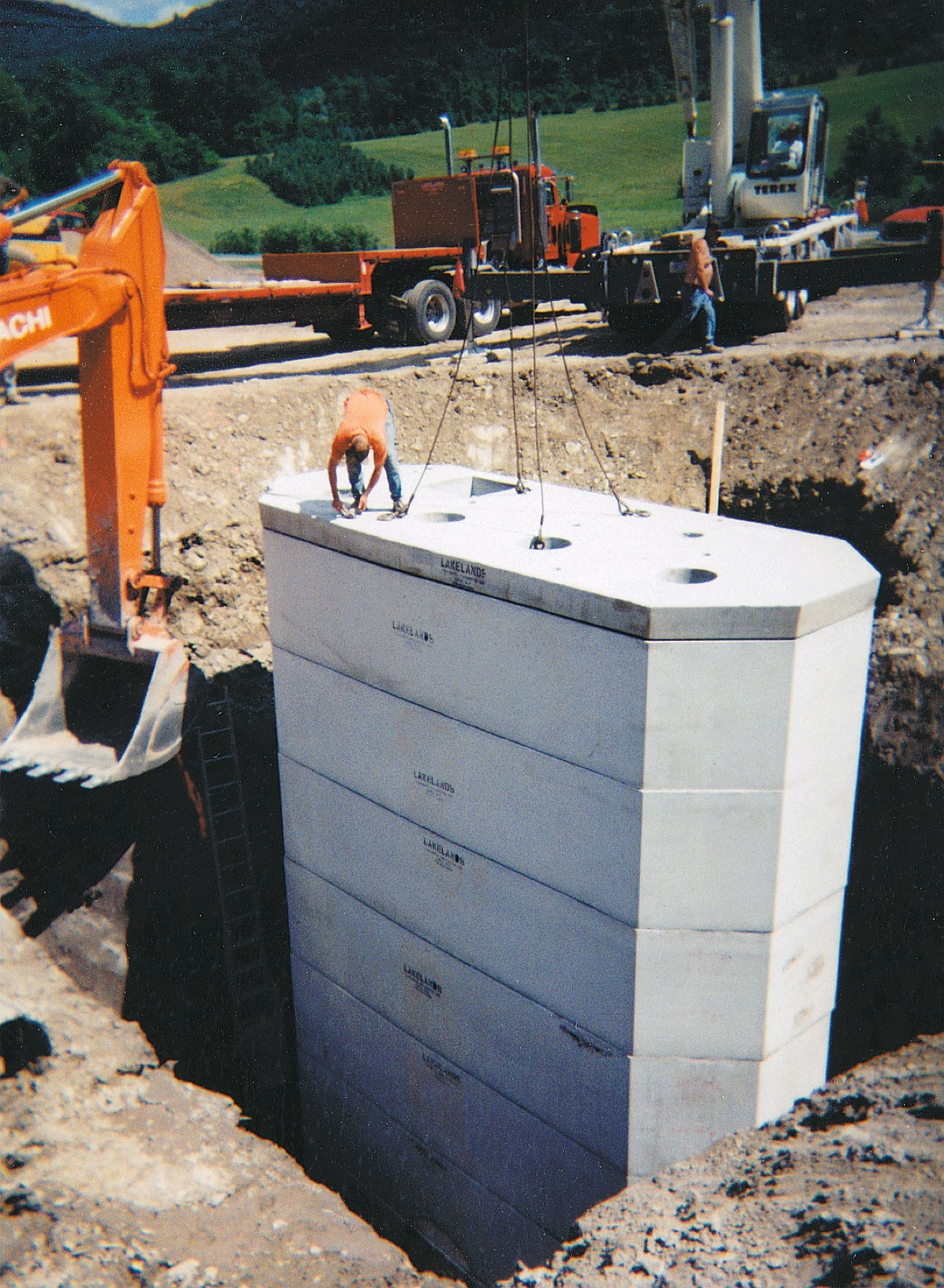 Construction at Hunt Hollow