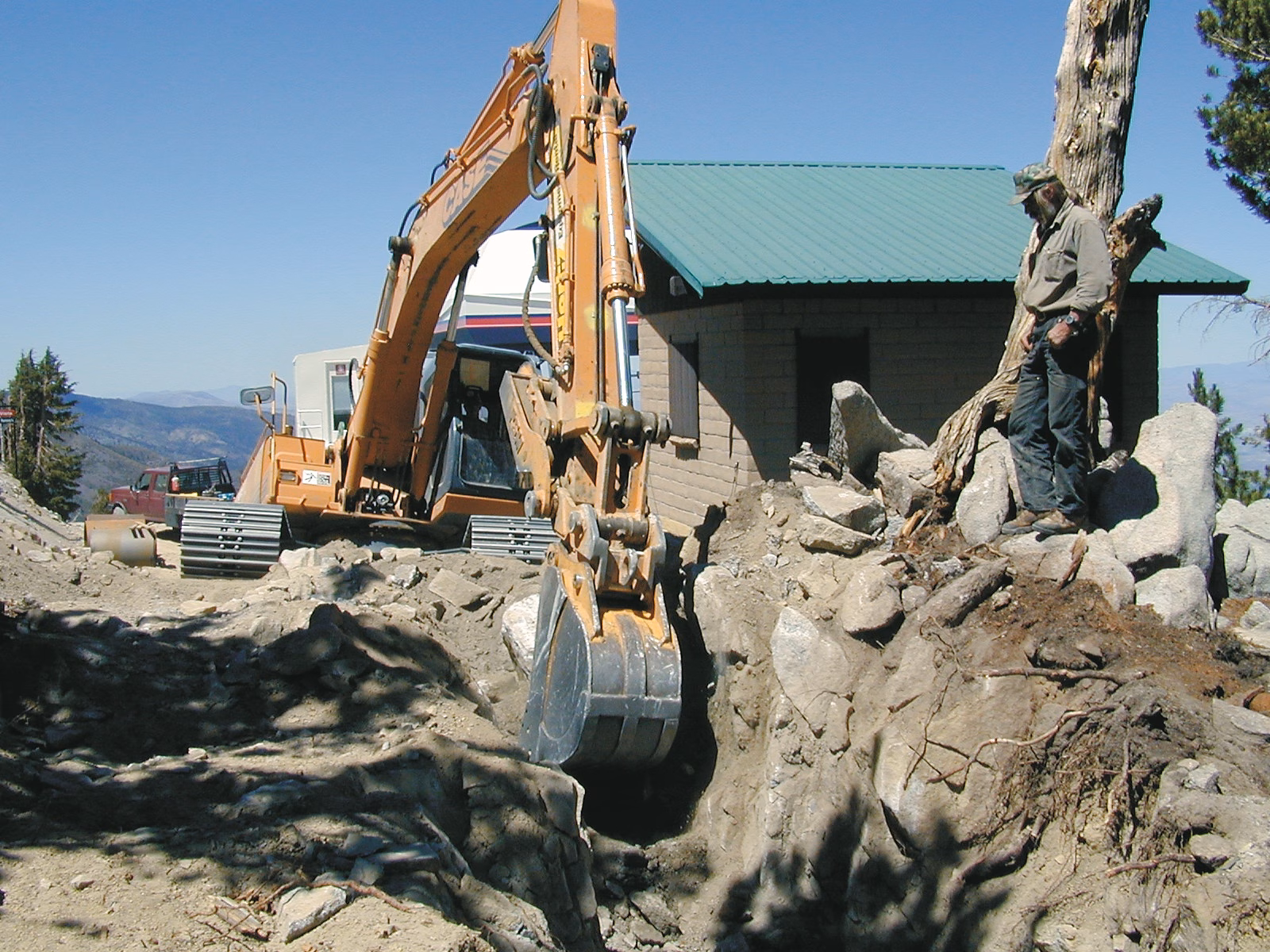 Construction at Mount Rose-Ski Tahoe