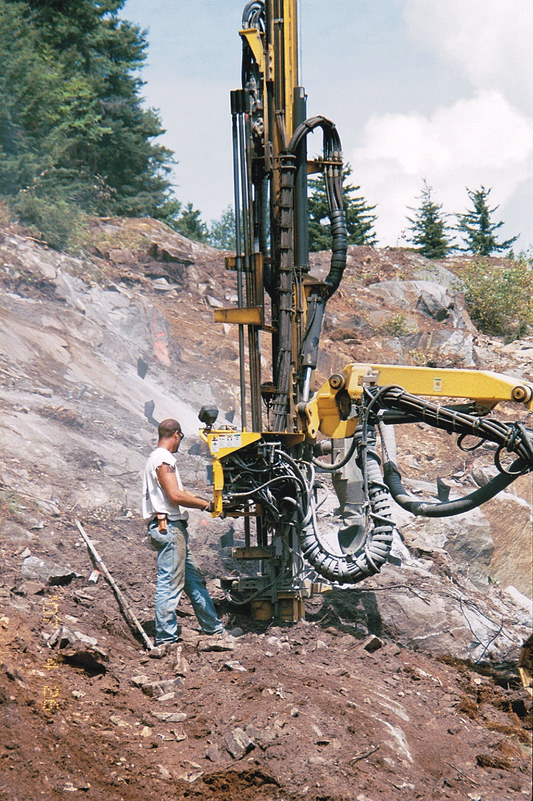 Construction at Ragged Mountain